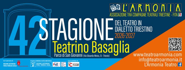 L’ARMONIA – VIA ALLA 42 ESIMA STAGIONE DEL TEATRO IN DIALETTO TRIESTINO