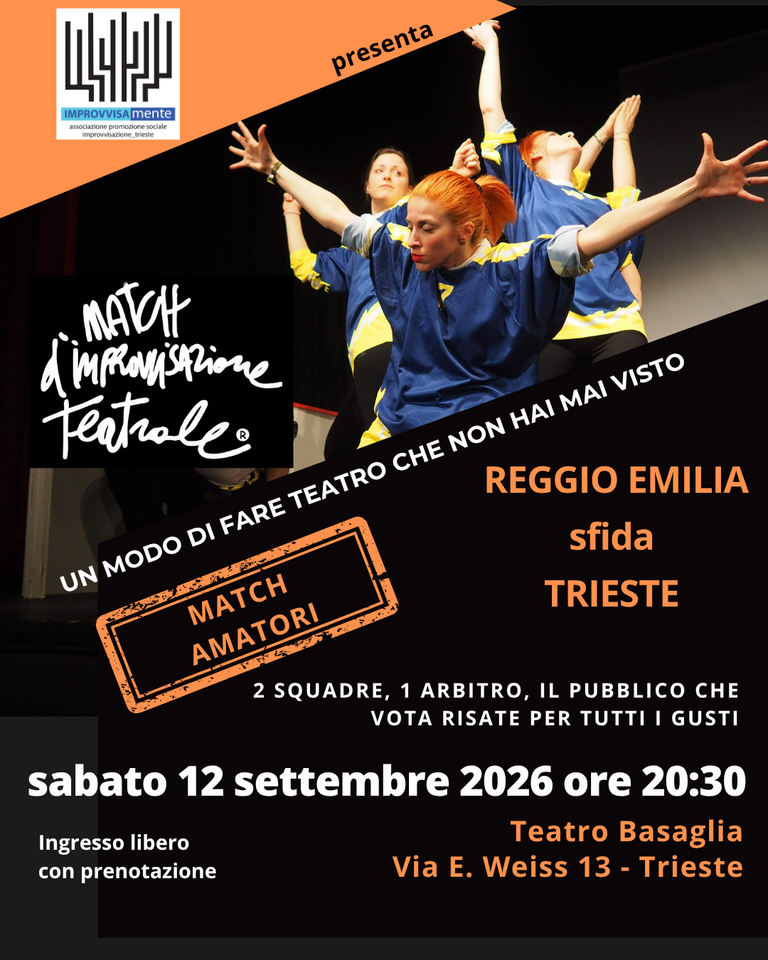 IMPROVVISAMENTE -Match di Improvvisazione Teatrale (Amatori)
